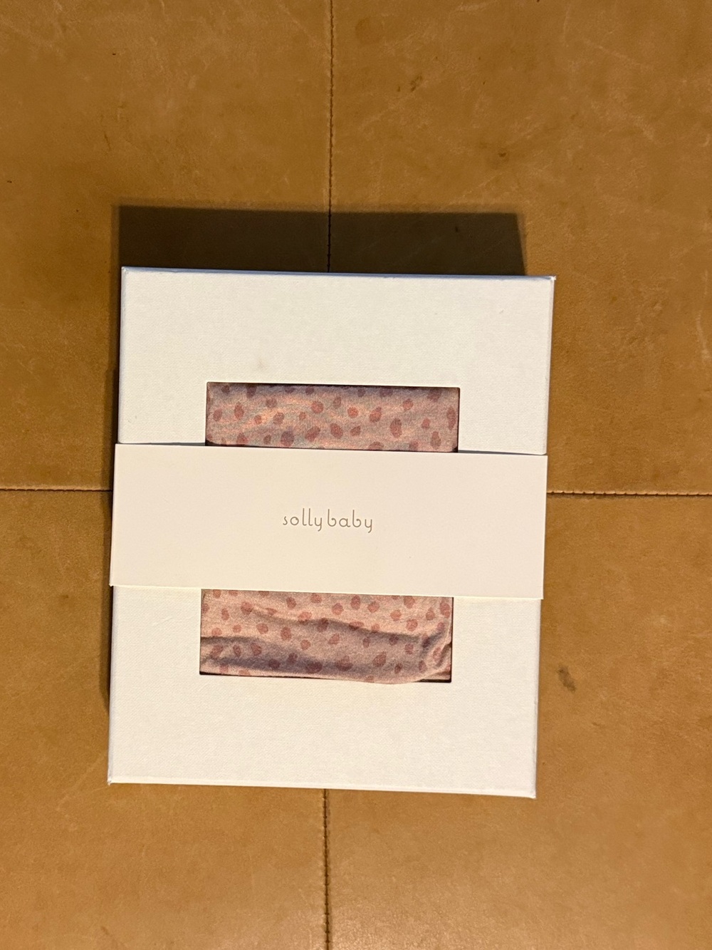 🖤$50 FLASH SALE🖤Solly Baby Nordstrom Exclusive Rosy Spots Wrap NWT - Picture 6 of 7